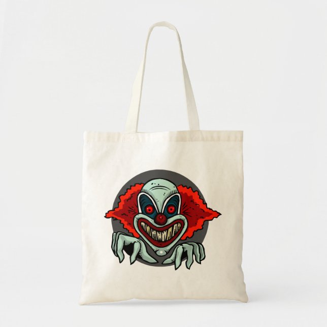 Tote Bag Clown effrayant (Devant)