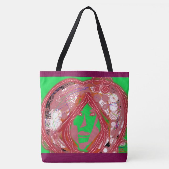 Tote Bag Clown Steampunk (Devant)