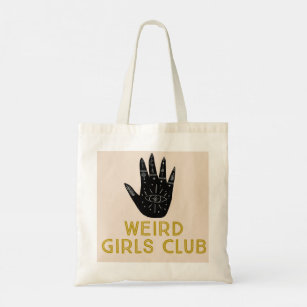 Tote Bag Club de fille bizarre