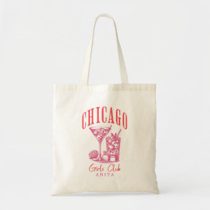 Tote Bag club de filles de chicago bachelorette