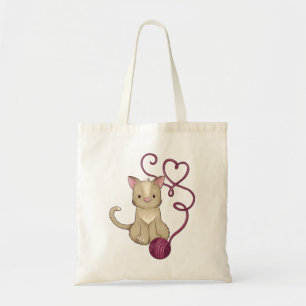 Tote Bag club de fils de chat