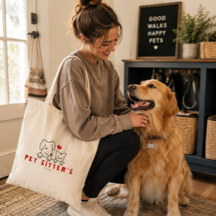 Tote Bag Club de gardien d'animaux Promeneurs de chiens Gar