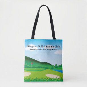 Tote Bag Club de golf customisé/Sac fourre-tout de ligue
