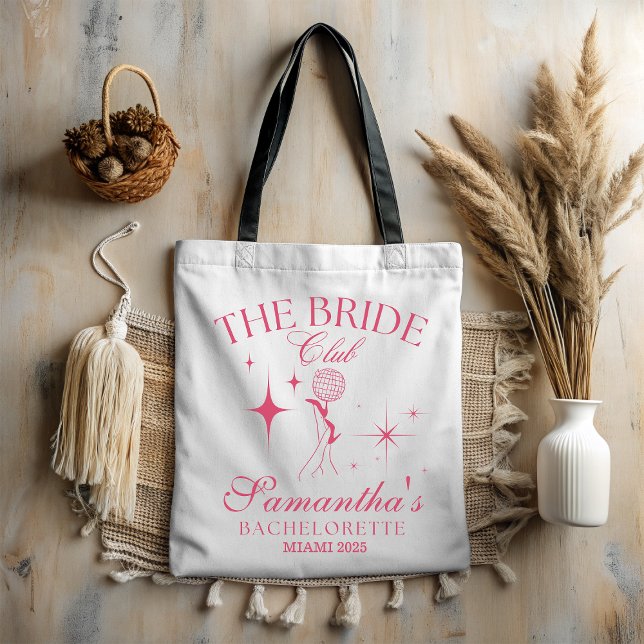 Tote Bag Club de la mariée boule à facettes (Créateur téléchargé)