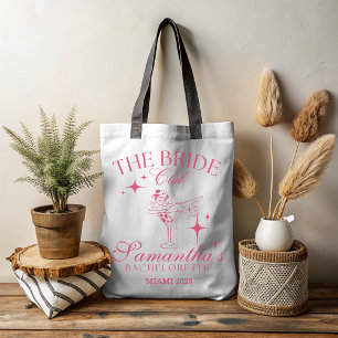 Tote Bag Club de la mariée Martini dansante