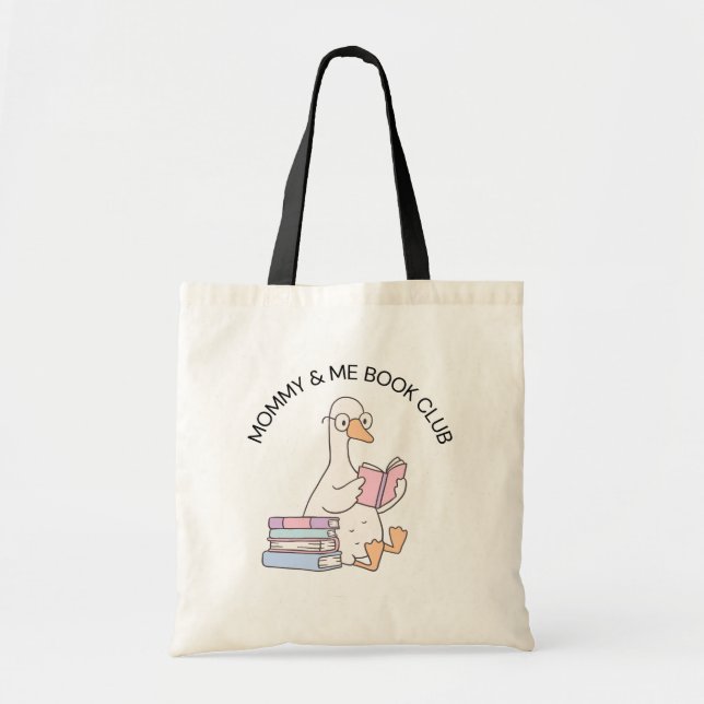 Tote Bag Club de lecture Maman & Moi  (Devant)