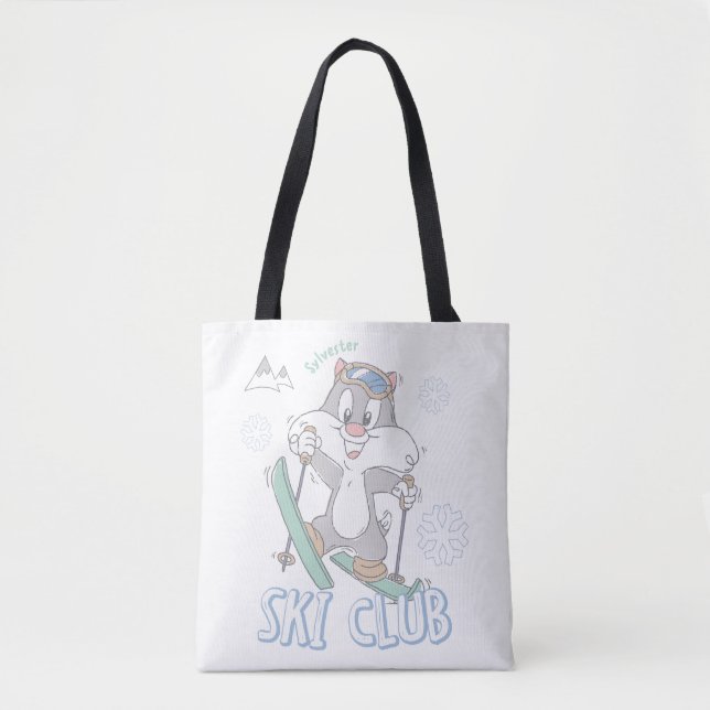 Tote Bag Club de ski Baby SYLVESTER™ (Devant)
