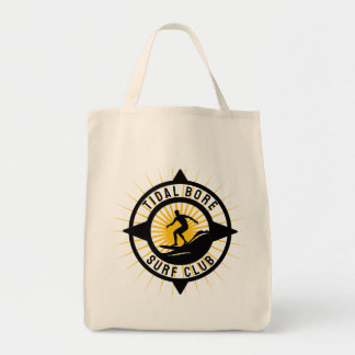Tote Bag Club de surf de la vague de fond