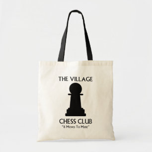 Tote Bag Club d'échecs de village