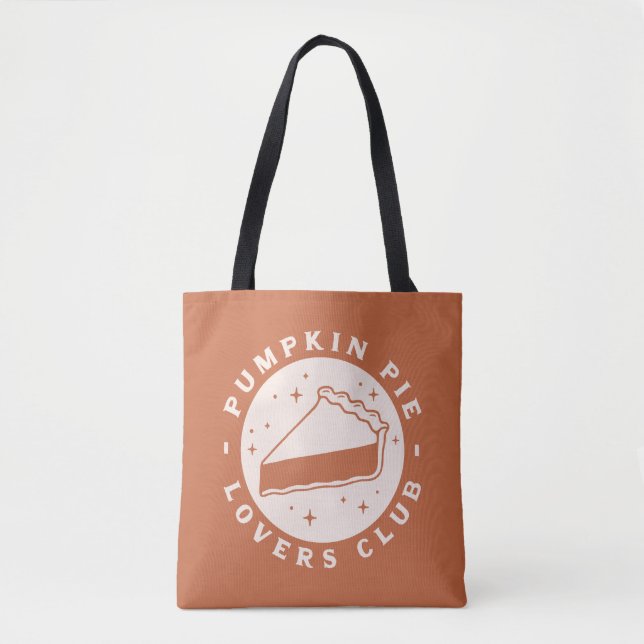 Tote Bag Club des amateurs de tartes citrouilles (Devant)