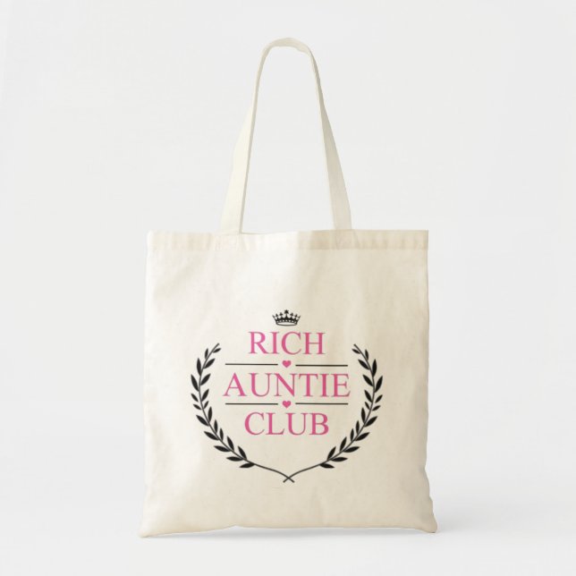 Tote Bag Club des jeunes riches (Devant)