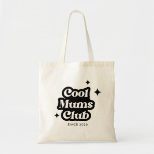 Tote Bag Club des mamans cool modernes Rétro Vintage Groovy