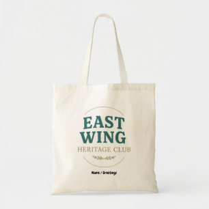 Tote Bag Club East Wing Heritage — Emblème Rétro Vintage