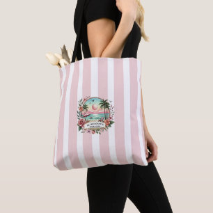 Tote Bag Club Social de Bachelorette sur le thème de la pla