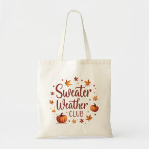 Tote Bag Club Sweater Weather Papier métallisé