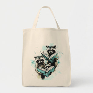 Tote Bag Club vintage des Lecteurs Raccoon