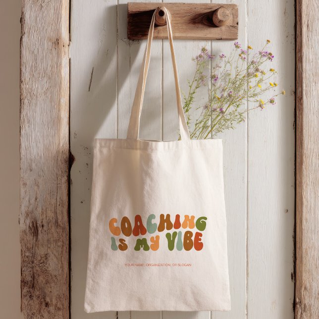 Tote Bag Coaching Retro super est My Vibe, Coach (Créateur téléchargé)