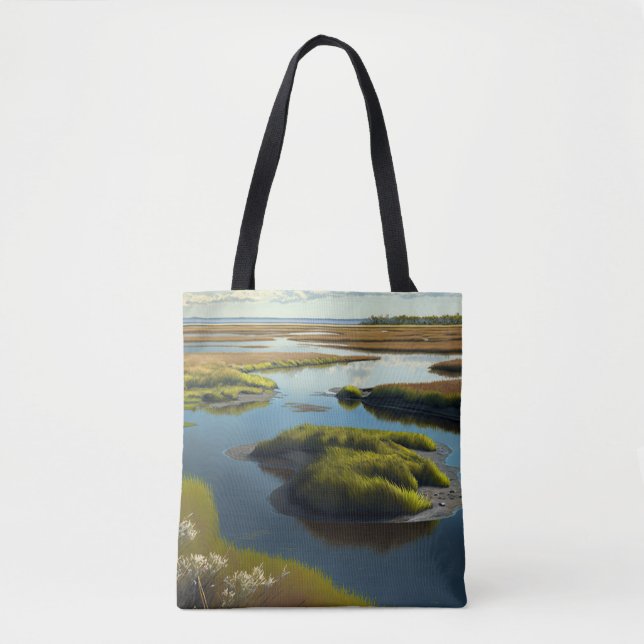 Tote Bag Coastal tranquillité (Devant)