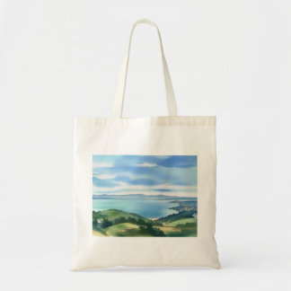 Tote Bag Coastal Watercolor Bag