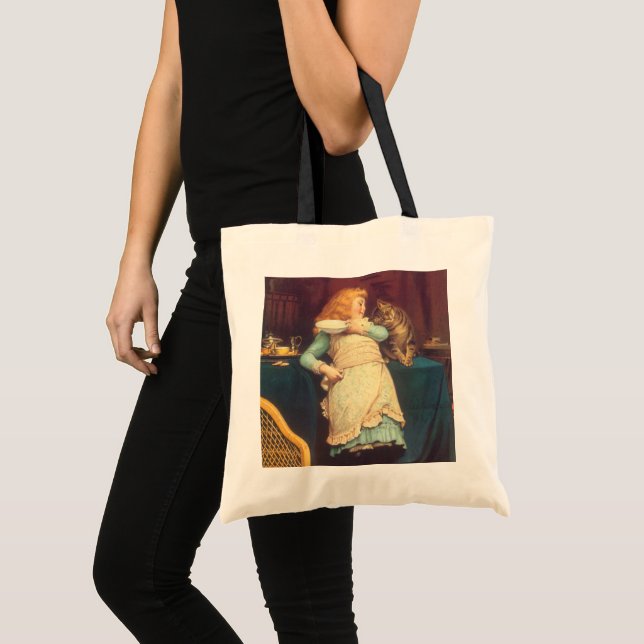 Tote Bag Coaxer mieux que Teasing Charles Burton Barber (Devant (produit))