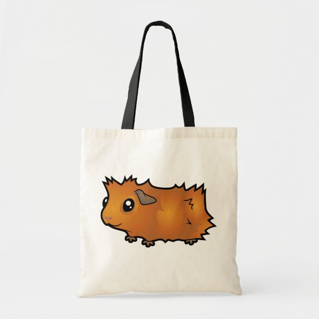 Tote Bag Cobaye de bande dessinée (délabré) (Devant)
