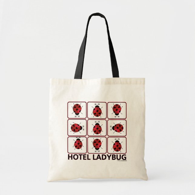 Tote Bag Coccinelle d'hôtel (Devant)