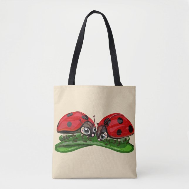Tote Bag Coccinelles  (Devant)