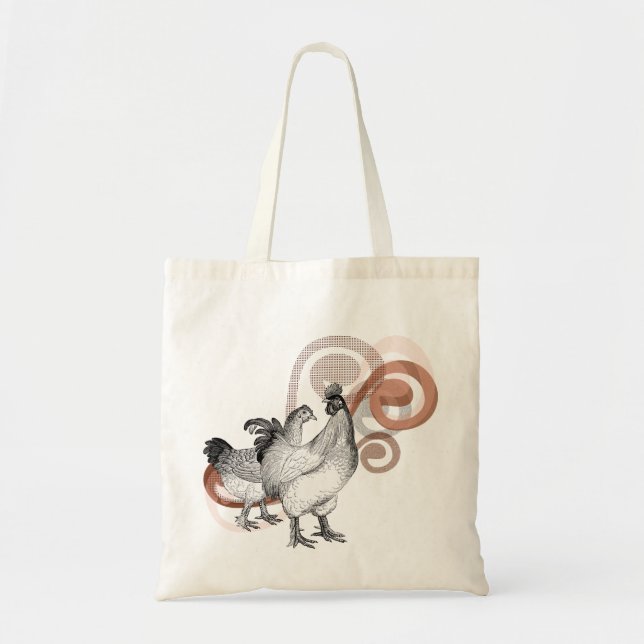 Tote Bag Cochins vintage (Devant)