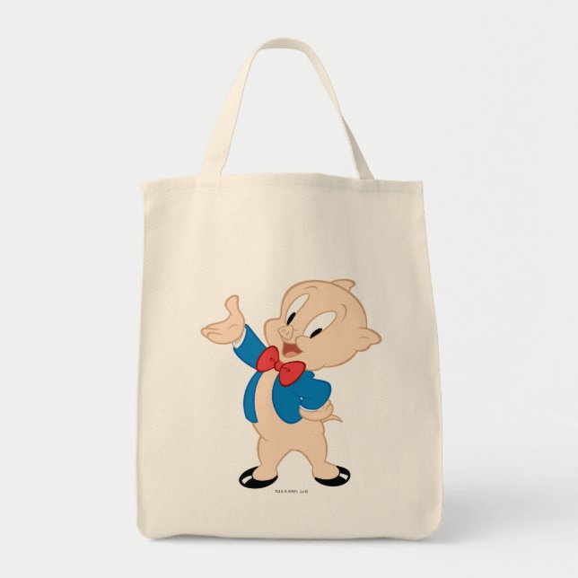 Tote Bag Cochon de porc| Pose classique (Devant)