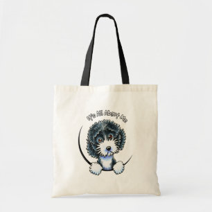 Tote Bag Cockapoo Parti noir IAAM