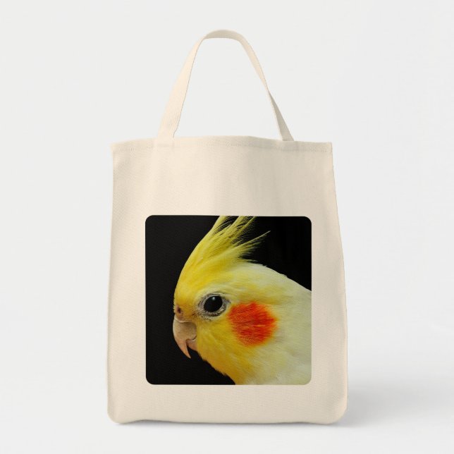 Tote Bag Cockatiel de Lutino (Devant)