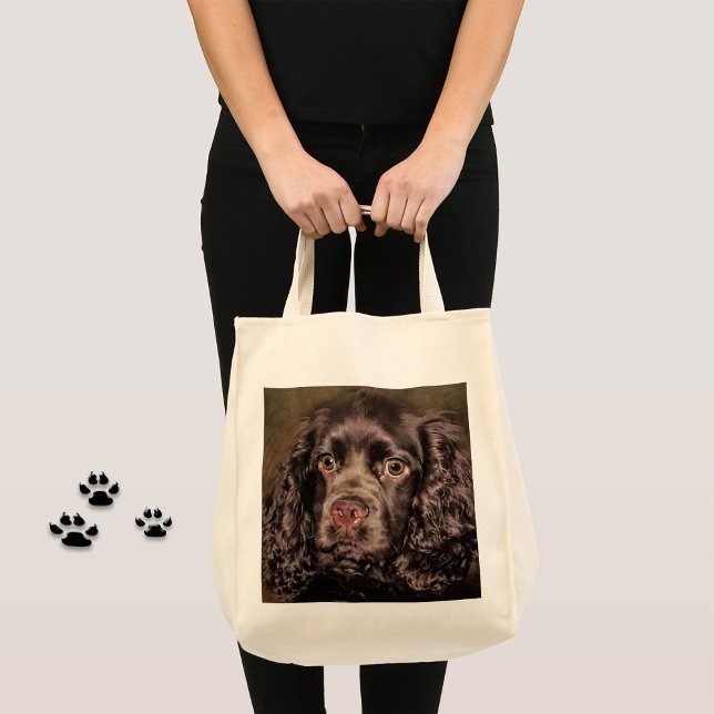Tote Bag Cocker au chocolat espagnol (Créateur téléchargé)