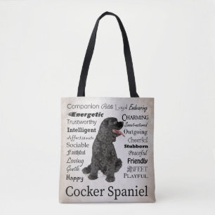 Tote Bag Cocker Spaniel Traits Fourre-tout
