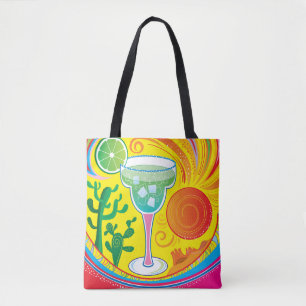 Tote Bag Cocktail Coloré