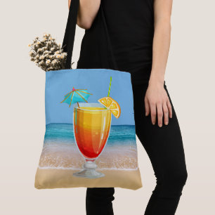 Tote Bag Cocktail de plage