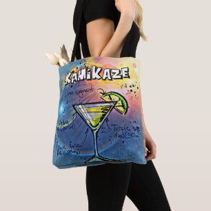 Tote Bag Cocktail Kamikaze (#3 sur 12 jeux de recettes de b