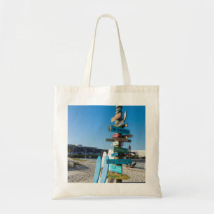 Tote Bag Cocoa Beach Totem Tiki