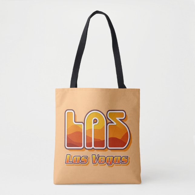 Tote Bag Code aéroport Las Vegas LAS (Devant)