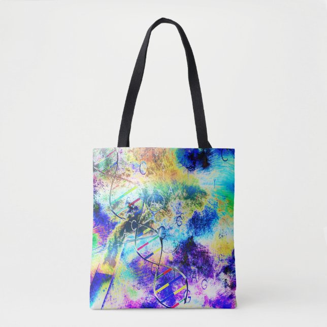 Tote Bag Code art ADN (Devant)