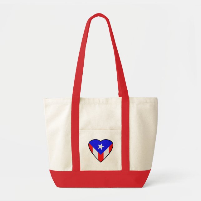 Tote Bag coeur (Devant)