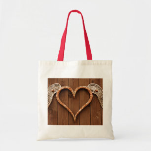 Tote Bag Coeur ailé