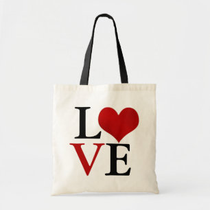Tote Bag Cœur, Amour