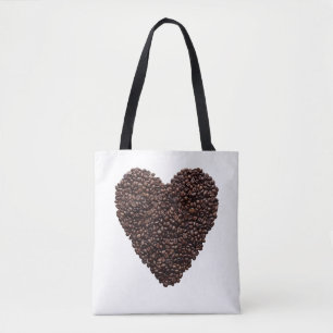 Tote Bag Coeur café