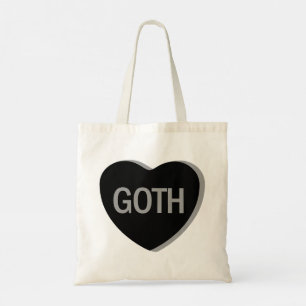 Tote Bag Cœur de Bonbon - Goth