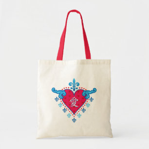 Tote Bag Coeur de l'amour (chinois)