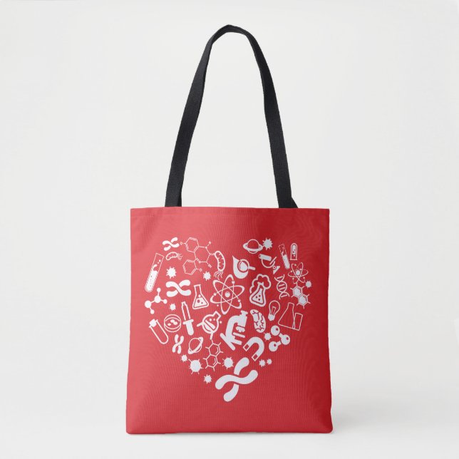 Tote Bag Coeur de l'espace et de la Science (Devant)