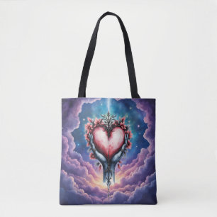 Tote Bag Cœur de Magie Silencieuse