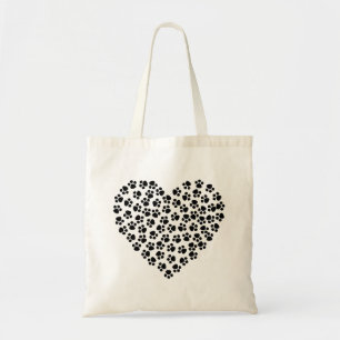 Tote Bag Coeur d'empreinte digitale