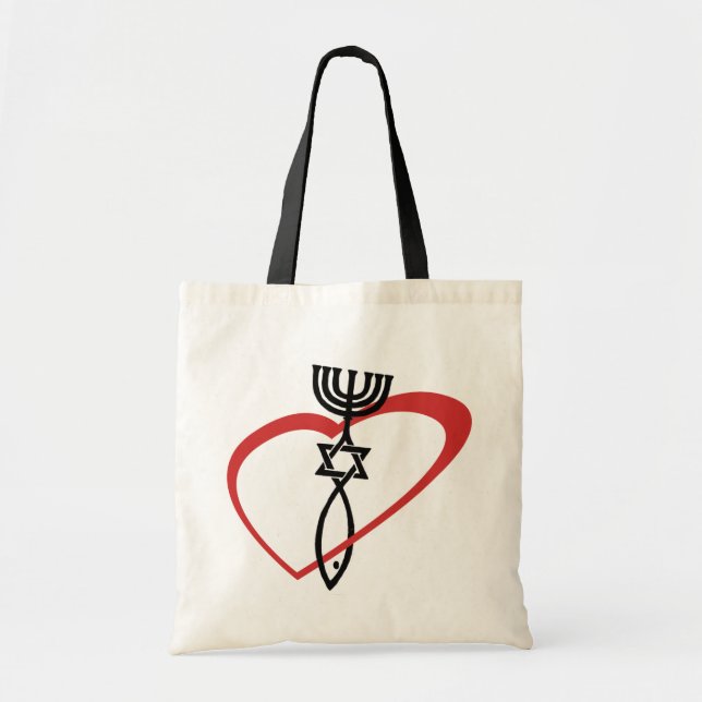 Tote Bag Coeur du Messie (Devant)