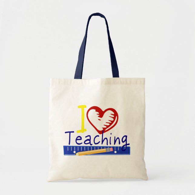 Tote Bag (Coeur) enseignement I (Devant)